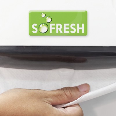 Doming sticker 3 Veldhuizen Grafisch Effect