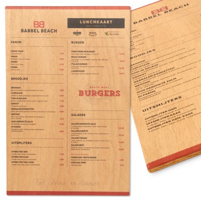 menukaart-hout