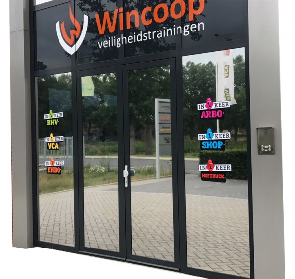 raambelettering wincoop veiligheidstrainingen